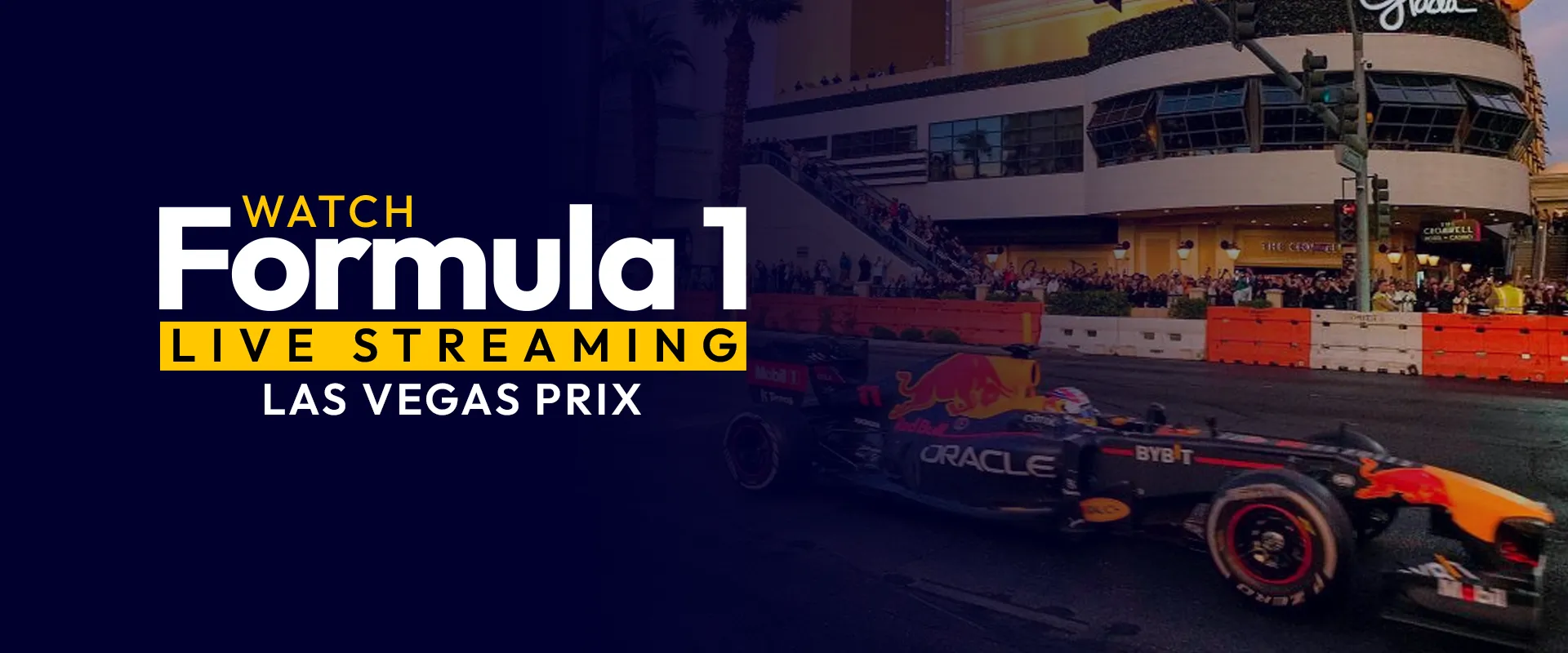 Formula 1 Live Streaming Worldwide Las Vegas Prix
