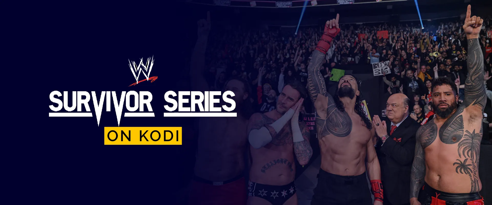 WWE Survivor Series on Kodi