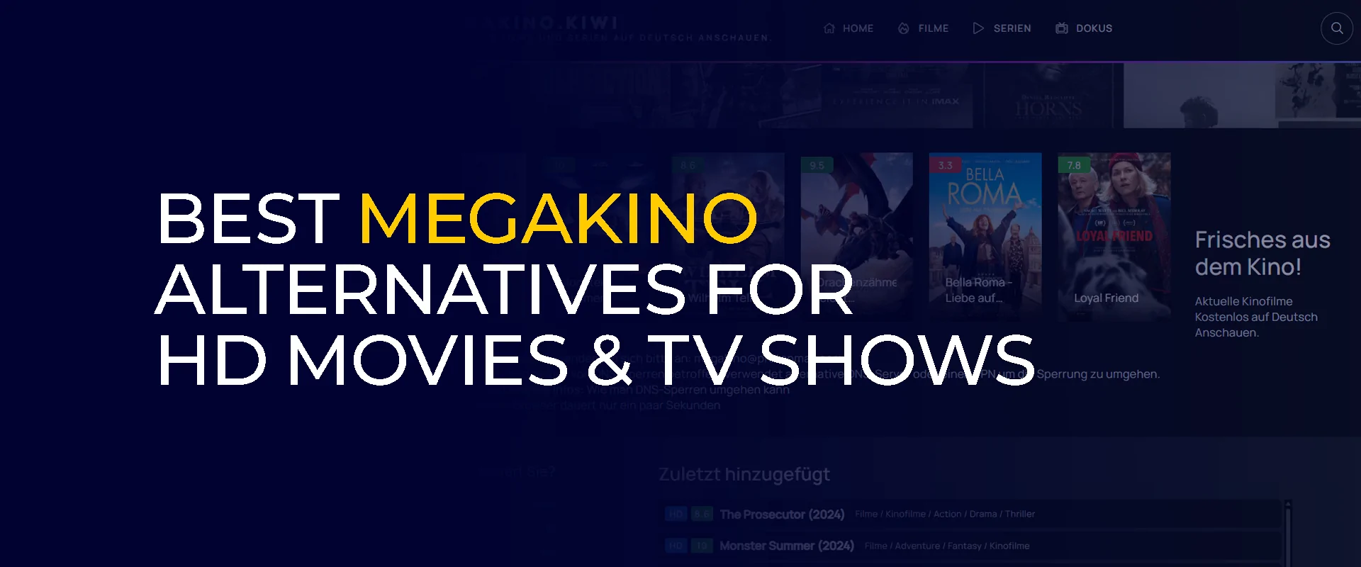 Megakino Alternatives