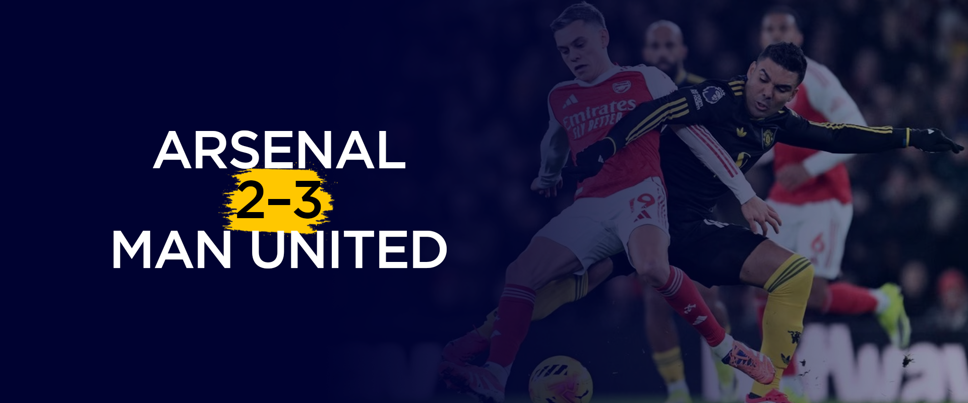 Match Report Arsenal 2 – 3 Manchester United Premier League 2025-26 Matchday 23