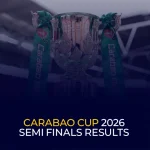 Carabao Cup 2026 Semi Finals Results Arsenal and City set for a trip to Wembley on March 22