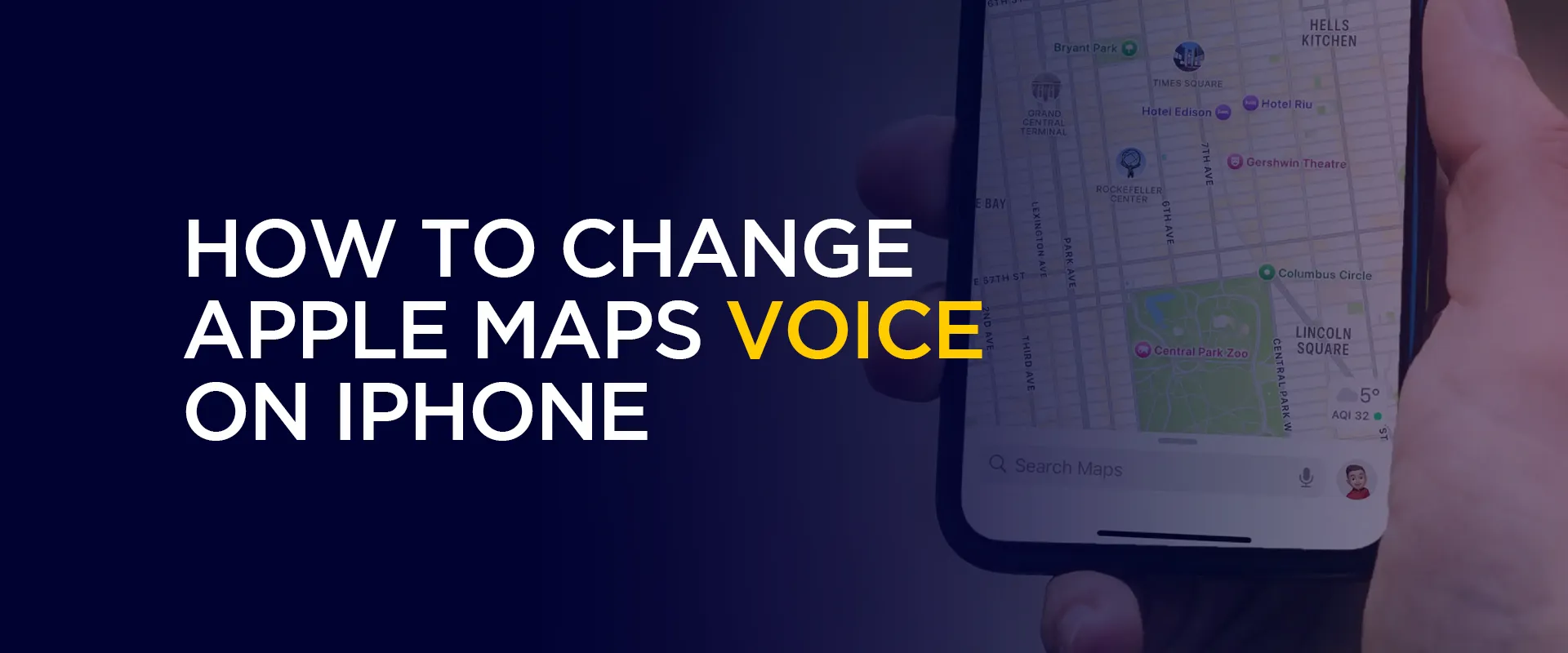 How to Change Apple Maps Voice on iPhone (Step-by-Step Guide)