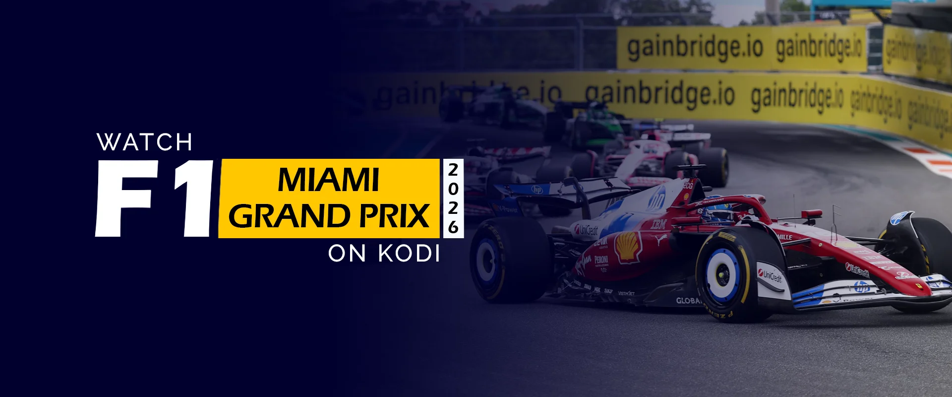 How to watch the F1 Miami Grand Prix on Kodi