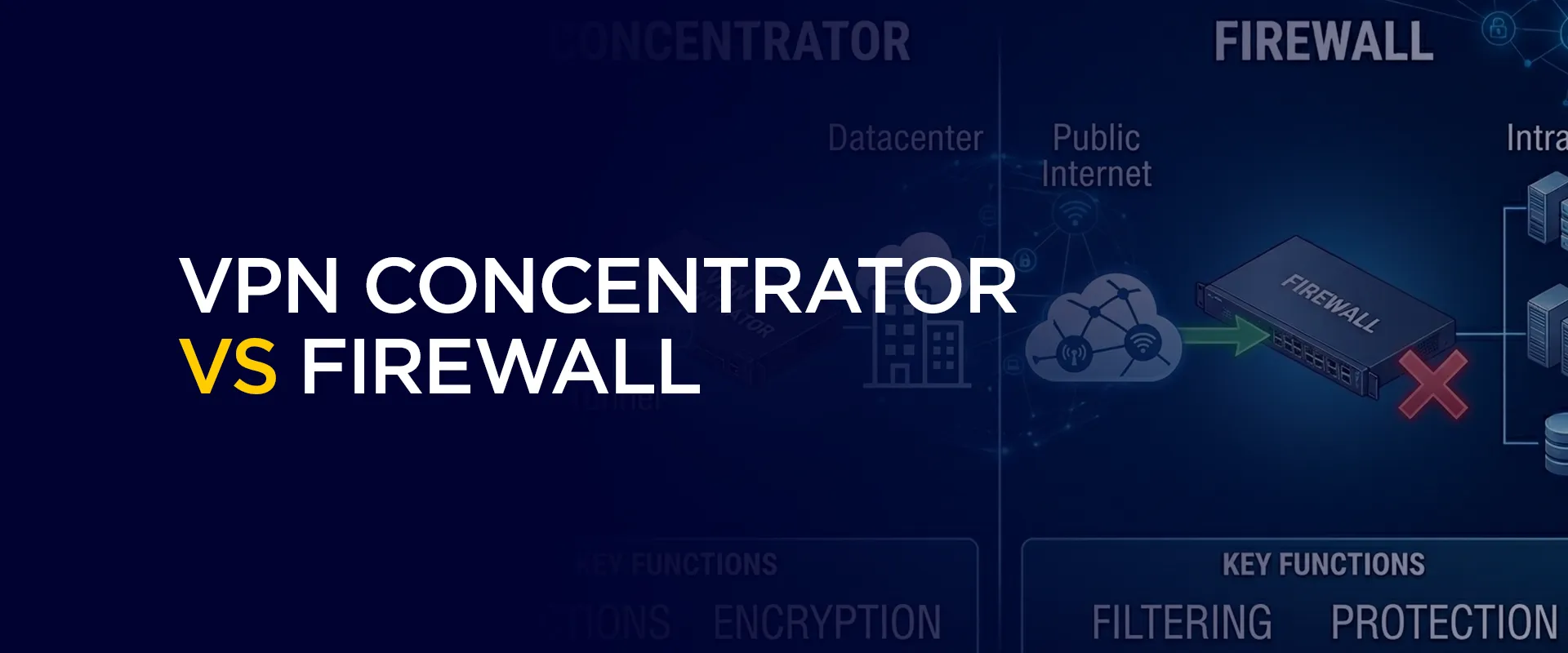 VPN Concentrator vs Firewall Key Differences, Use Cases, and Enterprise Deployment Guide
