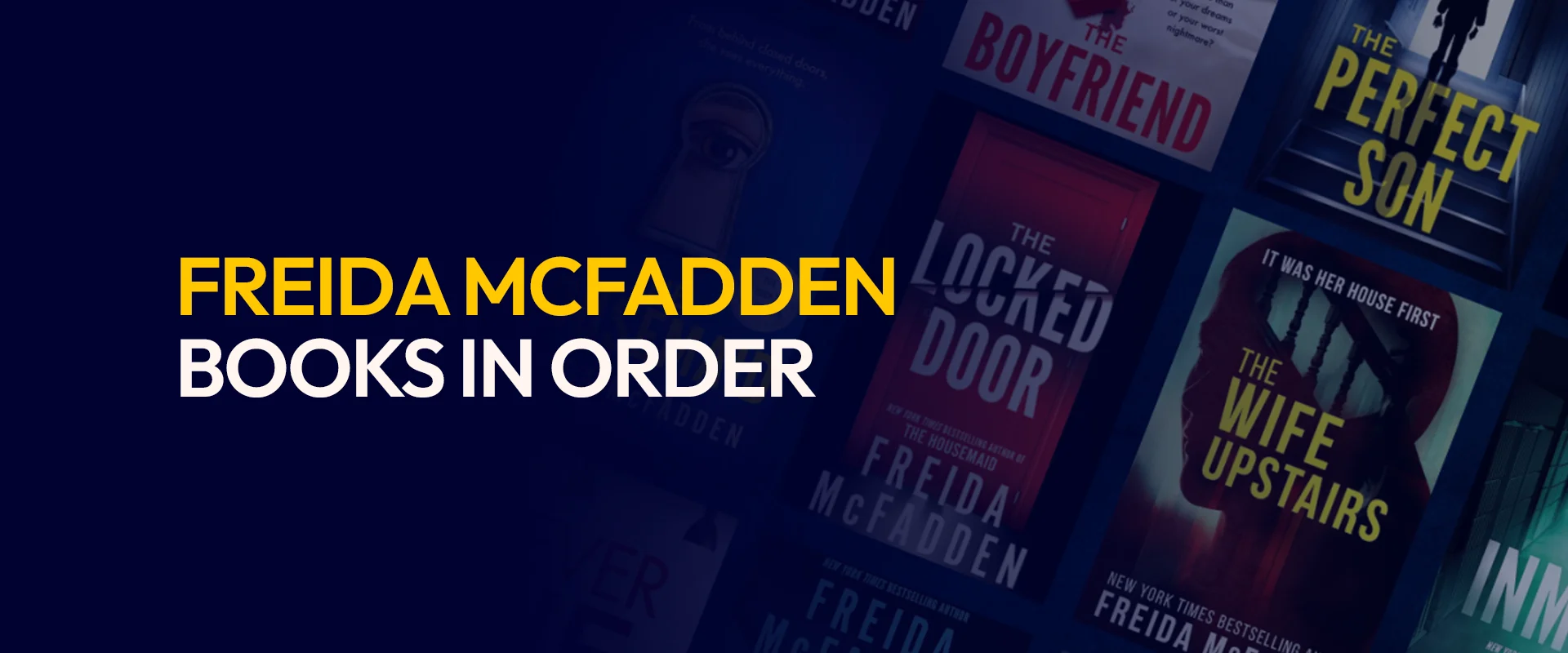 Freida McFadden Books in Order