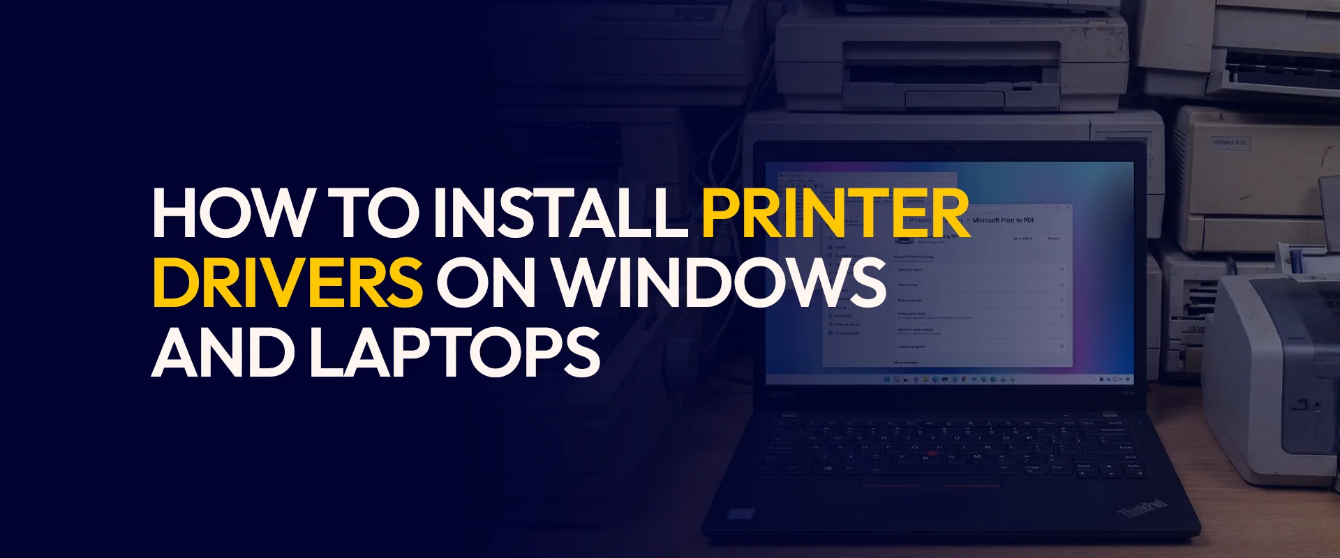 How to Install Printer Drivers on Windows and Laptops