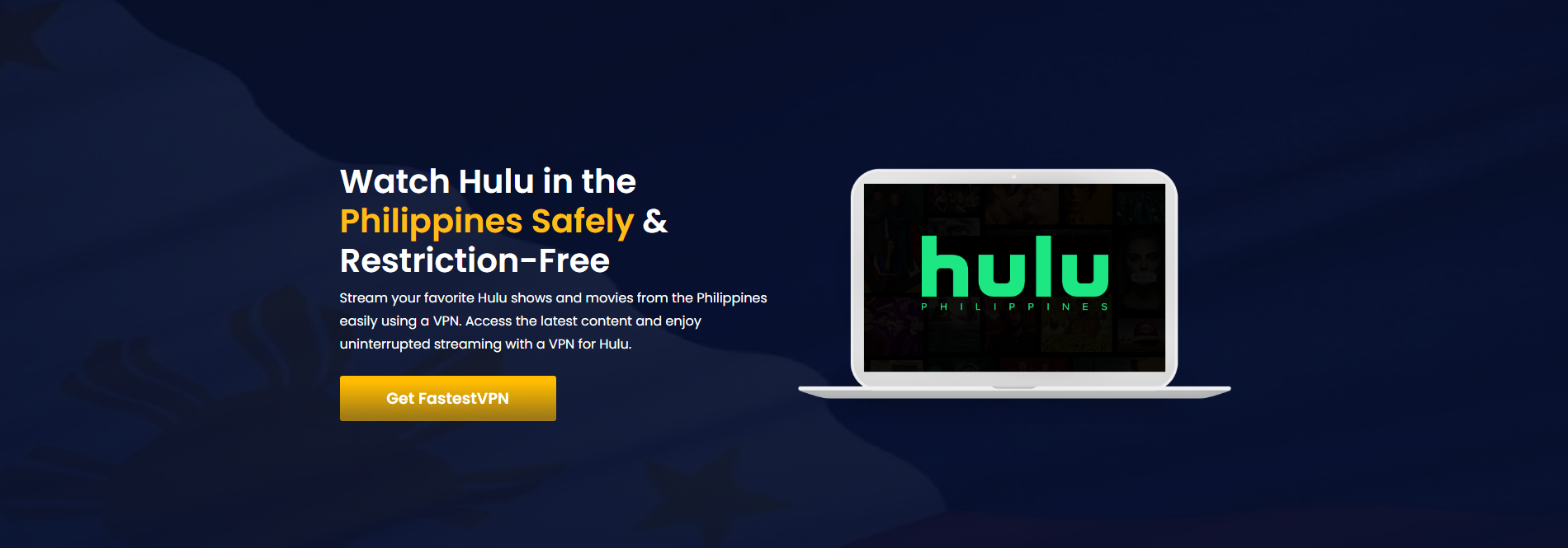 Watch Hulu with a VPN in the Philippines Safely
