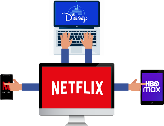 Hide IP Address and Unblock Netflix, HBO Max, Disney+