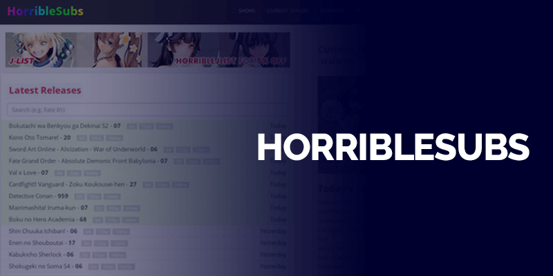 Horriblesubs Horriblesubs
