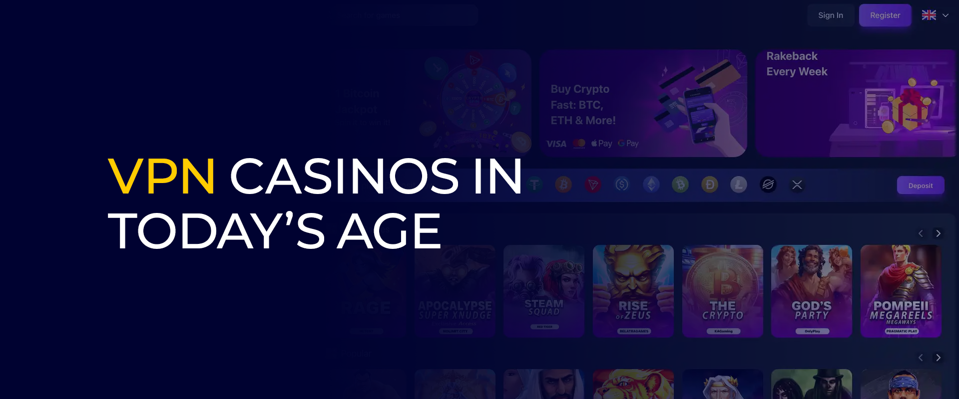 VPN Casinos In Today’s Age