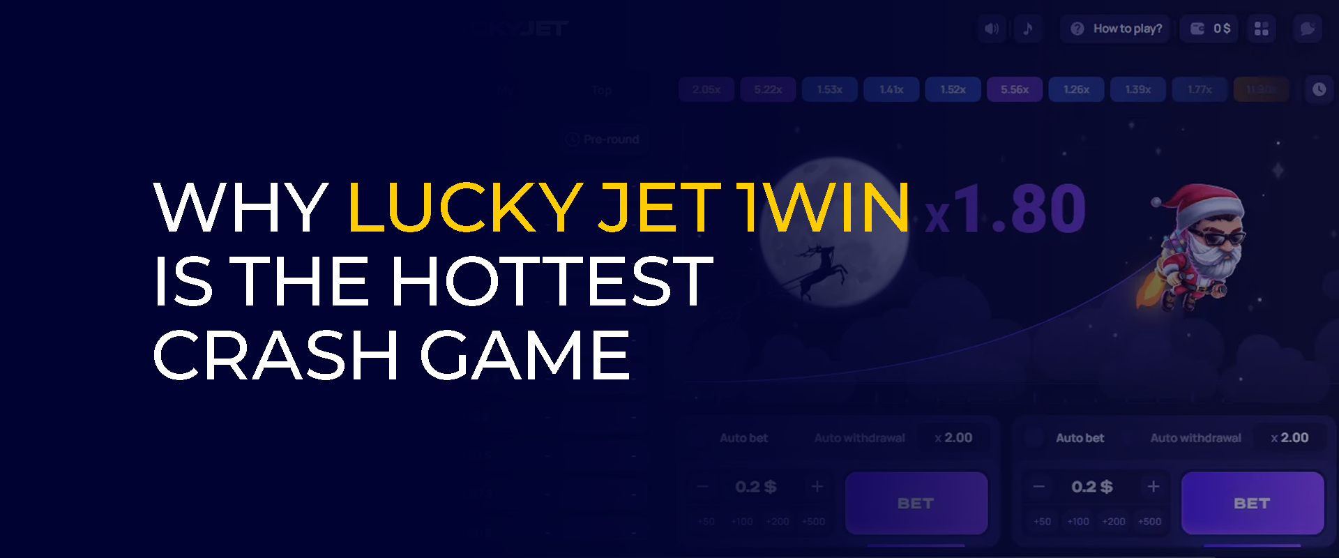Why Lucky Jet 1Win is the Hottest Crash Game