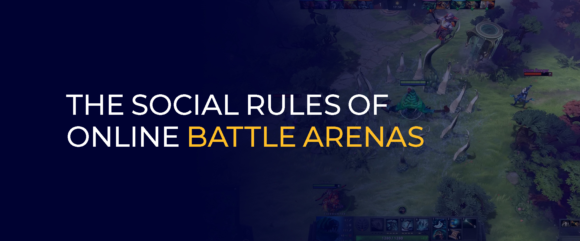 The Social Rules of Online Battle Arenas 