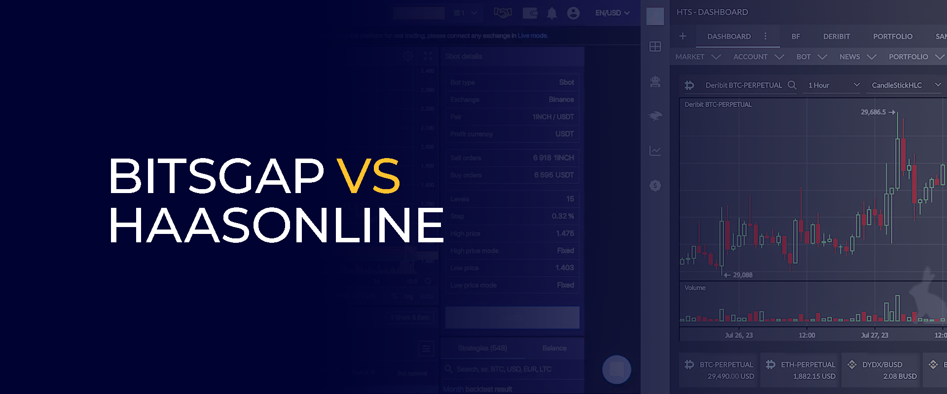 Bitsgap vs HaasOnline