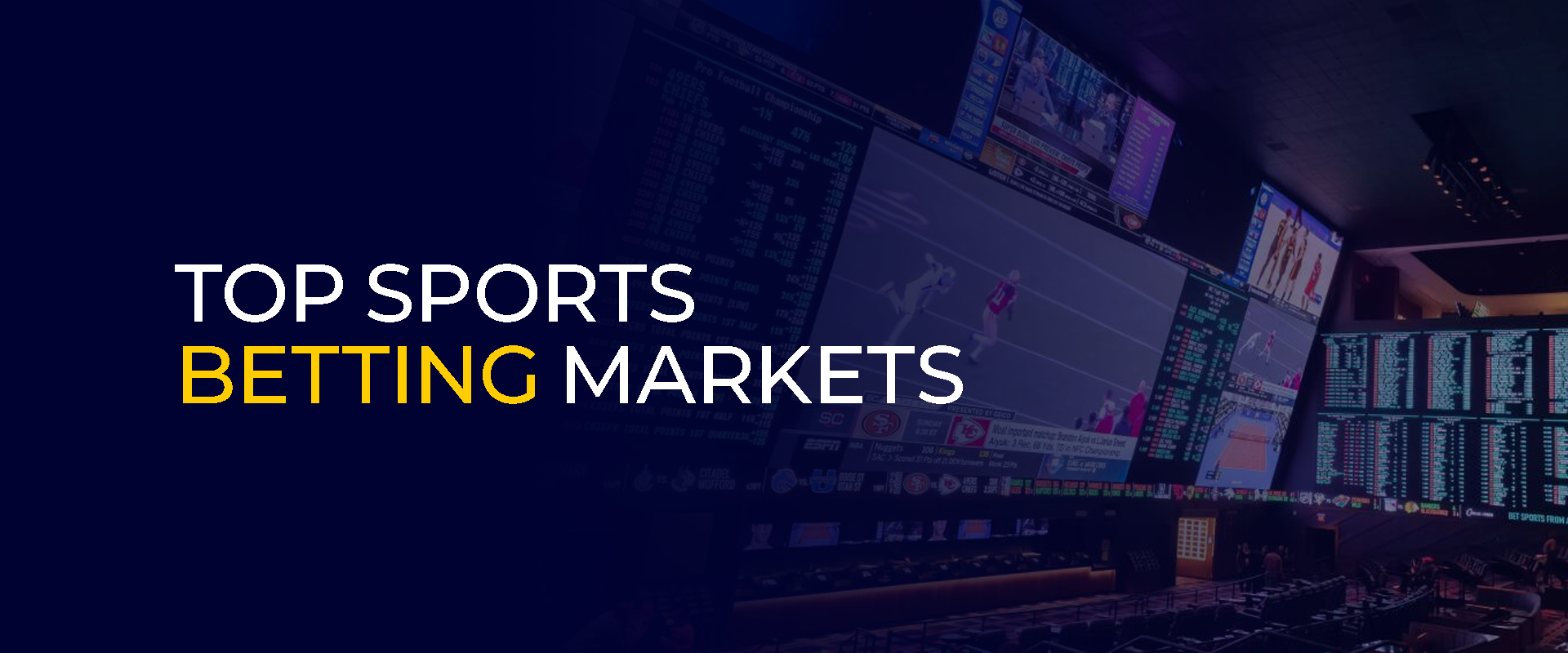 Top Sports Betting Markets 