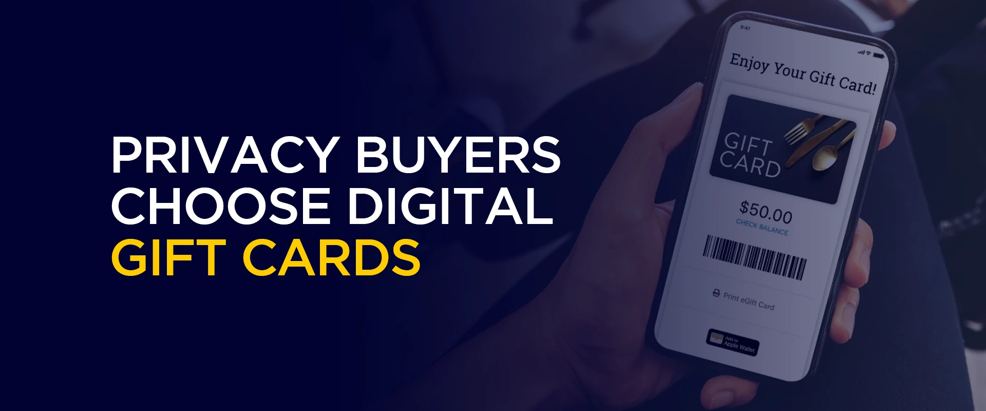 Privacy Buyers Choose Digital Gift Cards