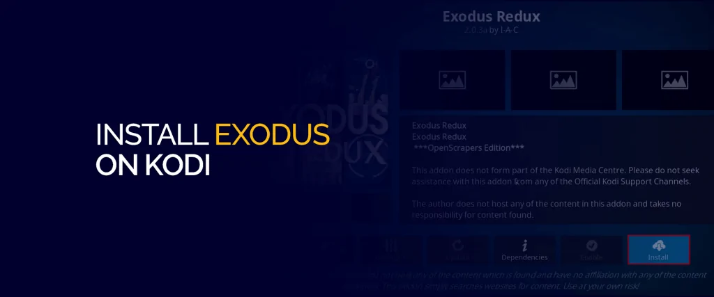 Instale o Exodus no Kodi
