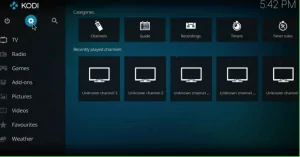 Impostazioni di Kodi
