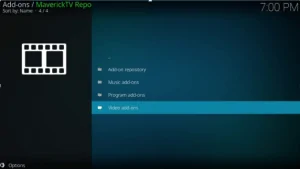 Menù componenti aggiuntivi 1