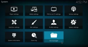 Gestore file Kodi 1