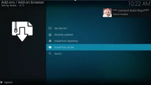 Kodi i miei componenti aggiuntivi sezione 1
