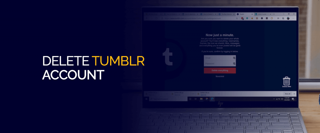 Delete Tumblr Account