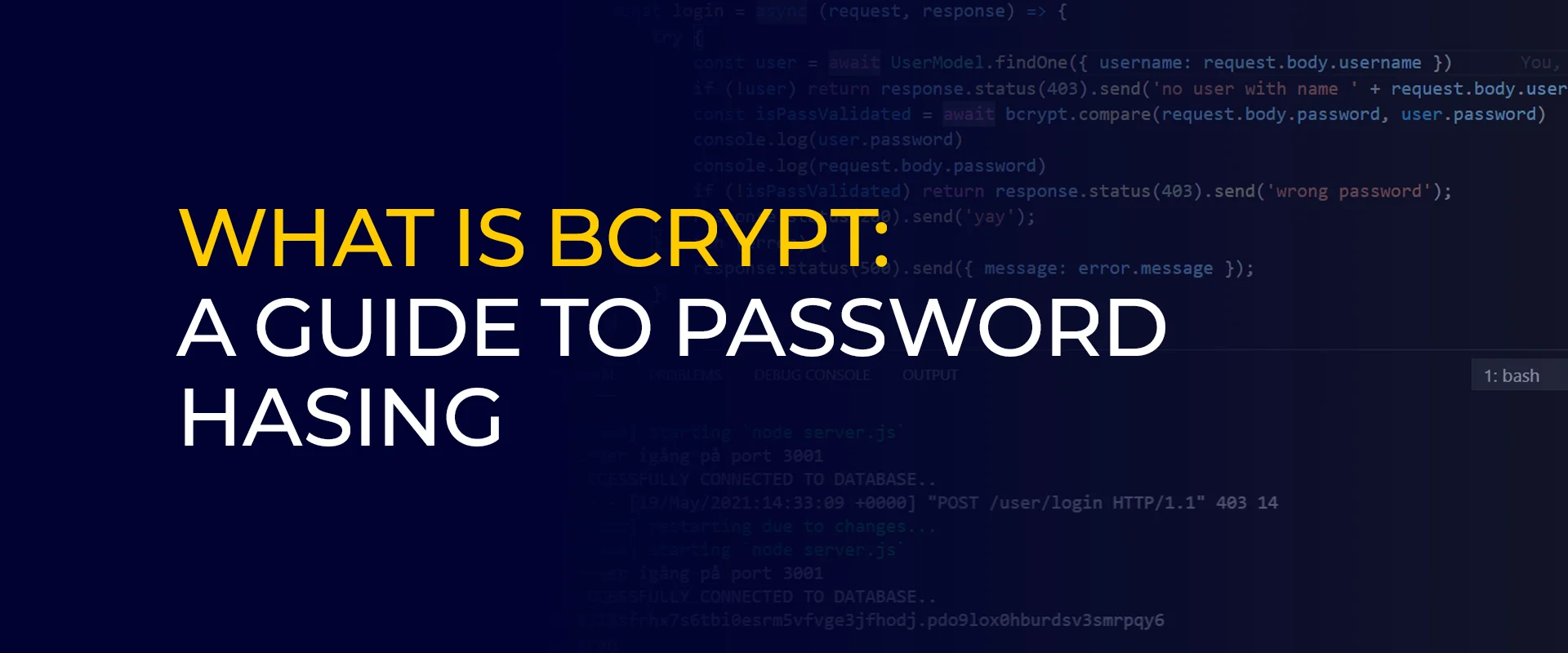 What is Bcrypt A Guide to Password Hasing