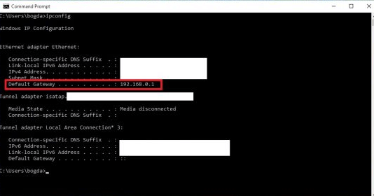 Router IP Address On Windows Router IP Address On Windows
