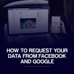 How to request data from facebook and google