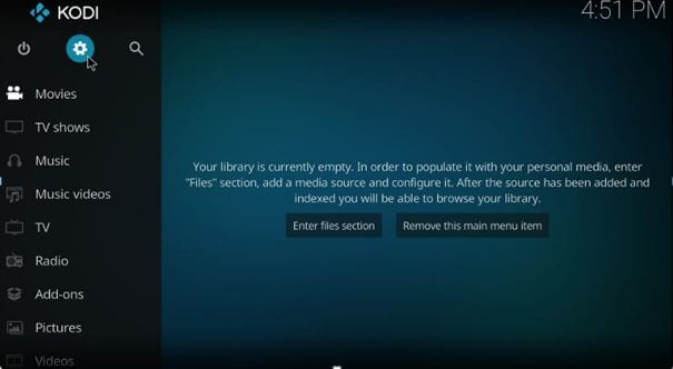 Kodi settings Kodi settings