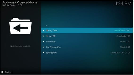 Kodi video addons list Kodi video addons list
