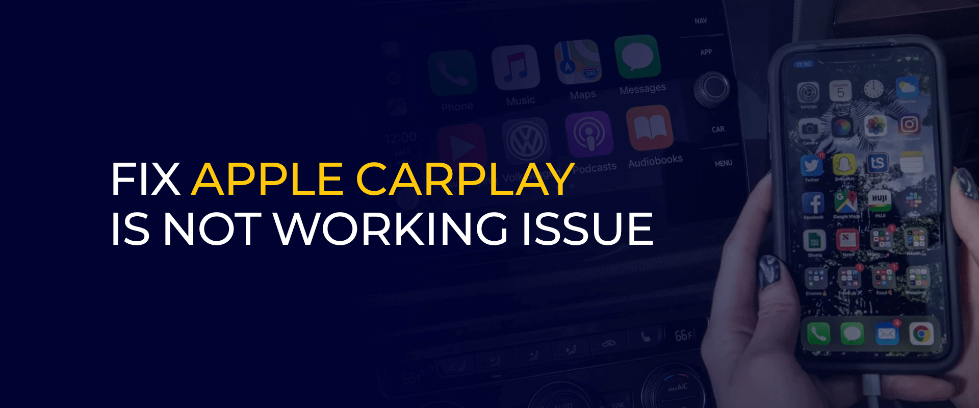 Fix Apple CarPlay is Not Working Issue