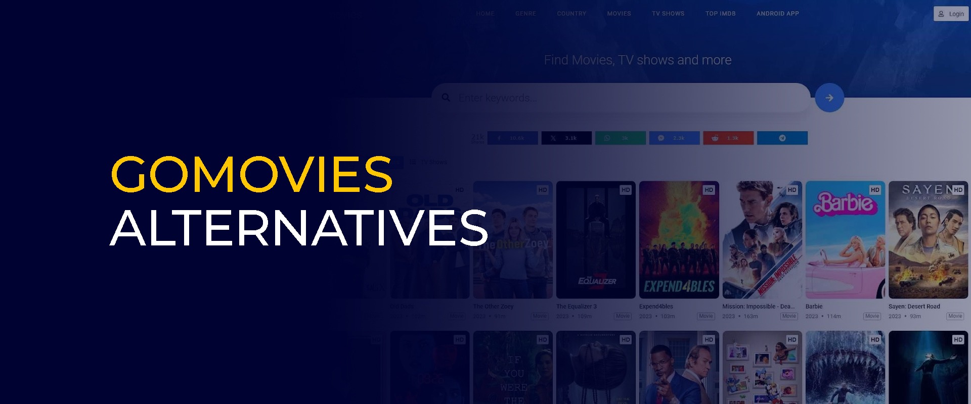GoMovies Alternatives