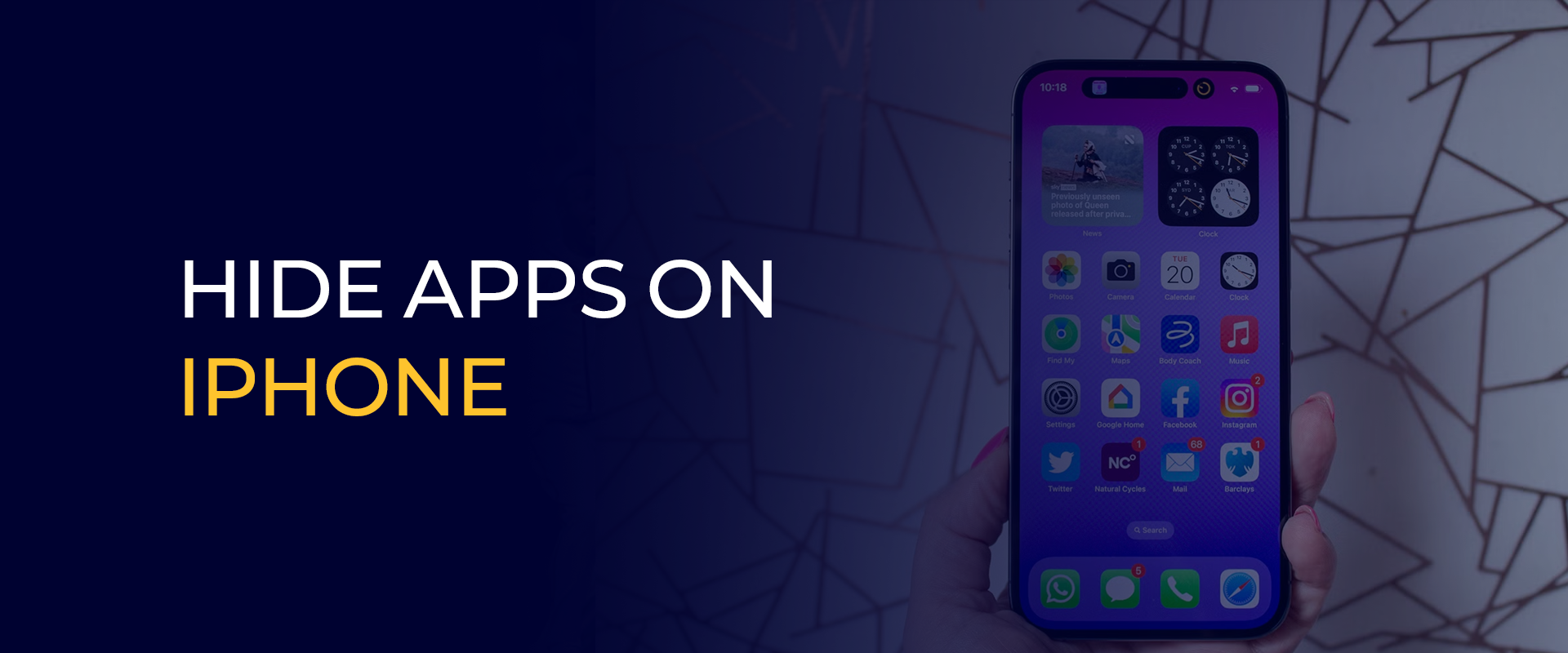 Hide Apps on iPhone
