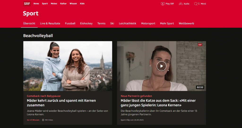SRF Home Page