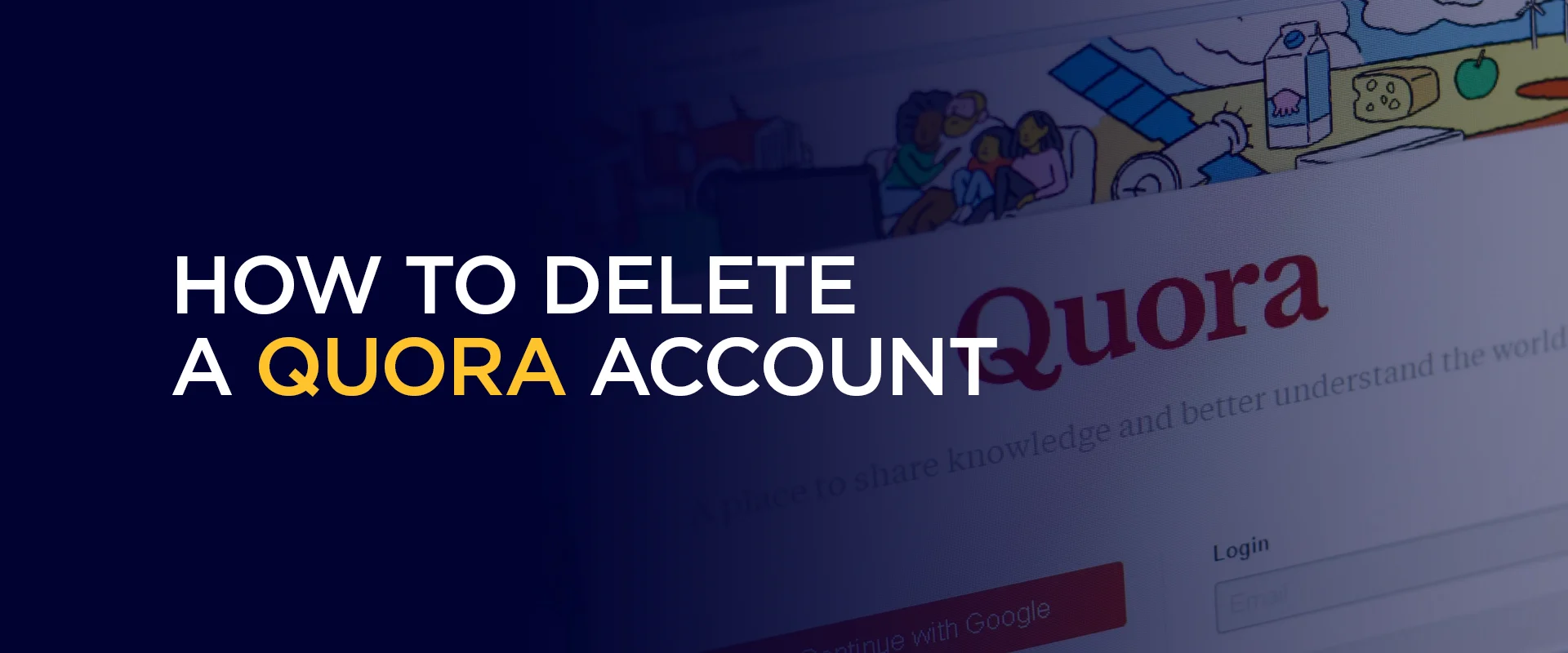 How to Delete a Quora Account