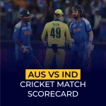 Australia Vs India Cricket Match Scorecard