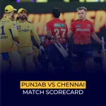 Punjab Kings Vs Chennai Super Kings Match Scorecard