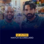 SA National Cricket Team Vs PAK National Cricket Team Match Scorecard